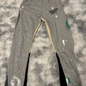 Gallery Dept Painted Flare Sweatpants Gray Size Medium or Large